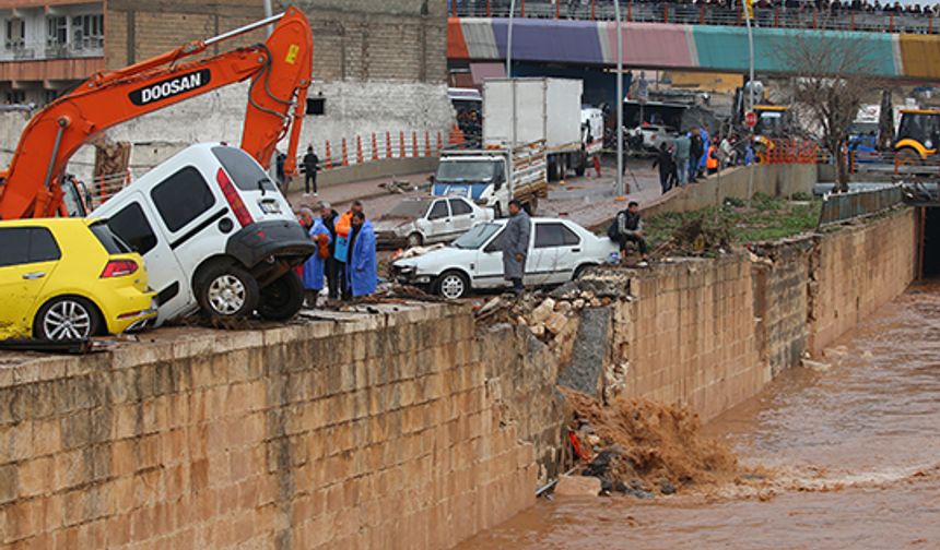 Şanlıurfa'da sel felaketi