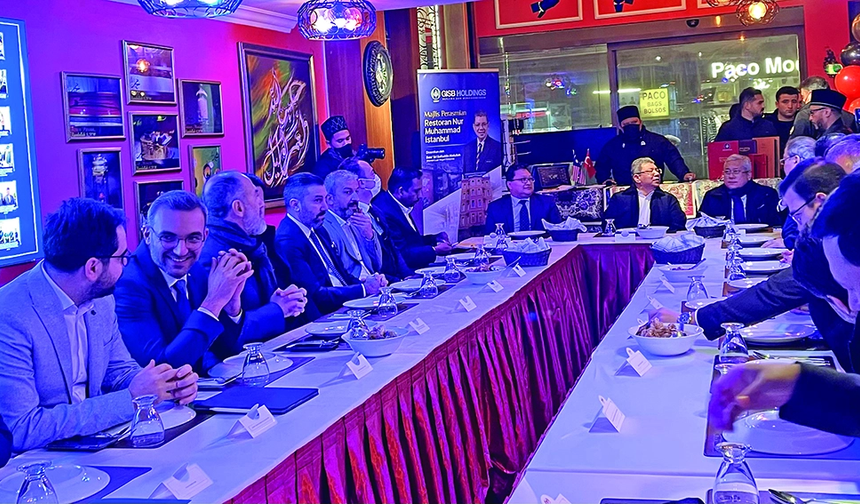 Malezya Dışişleri Bakanı, Nur Muhammet Restaurant’ın açılışını yaptı