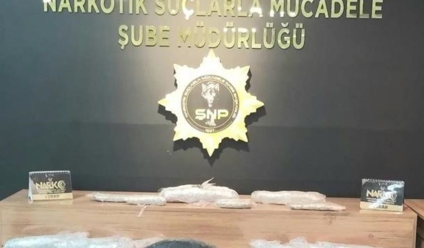 Şanlıurfa polisinden uyuşturucu operasyonu