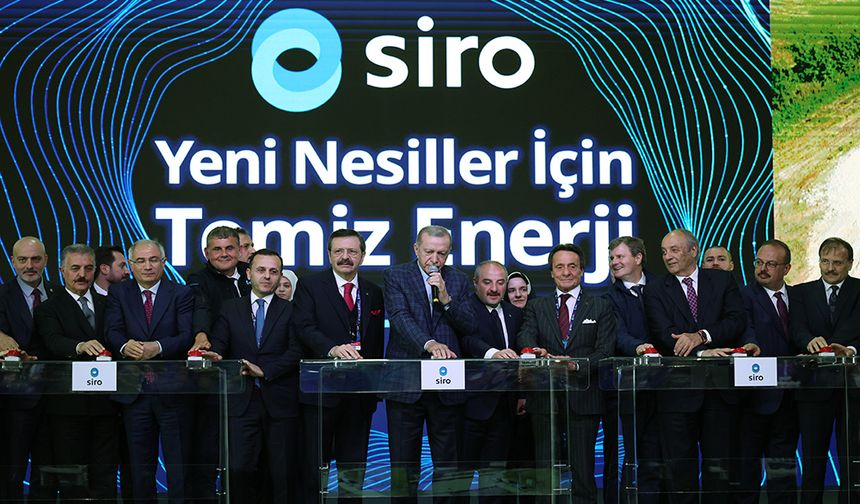 Erdoğan SIRO Batarya Geliştirme ve Üretim Kampüsü'nin temelini attı
