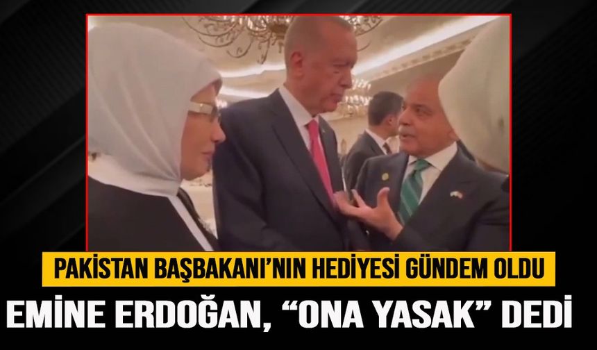 Pakistan Başbakanı'nın Erdoğan çiftine hediyesi gündem oldu