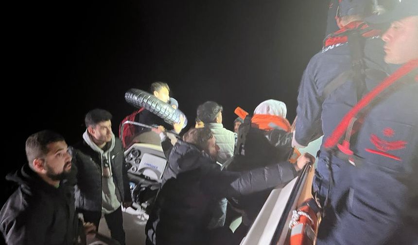 Datça’da göçmen kaçakçılığı operasyonu