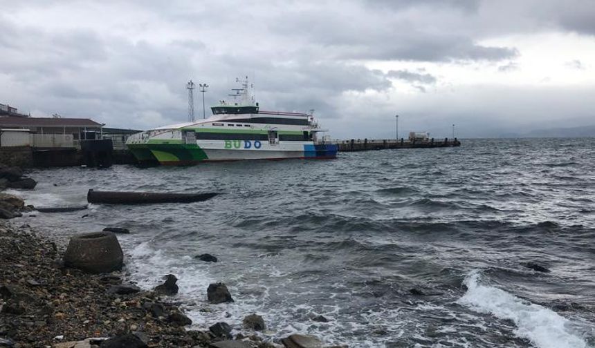 Bursa Deniz Otobüsleri seferlerinin tamamı iptal edildi