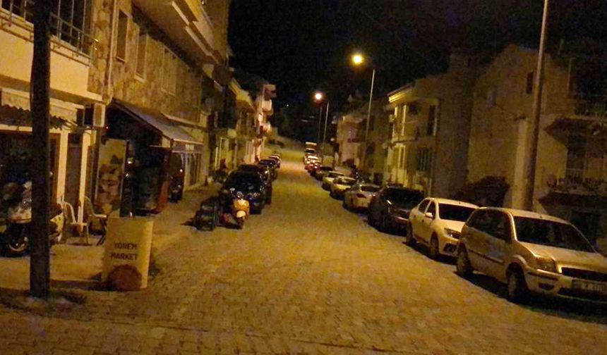 Datça’da Gece Yarısı 4.2 büyüklüğünde deprem