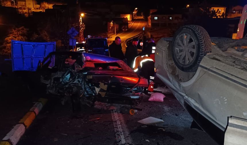 Nevşehir’de feci kaza: 1 ölü, 3 yaralı