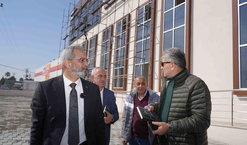 Tarsus’ta Sağlık Yerleşkesi Projesi tamamlanıyor