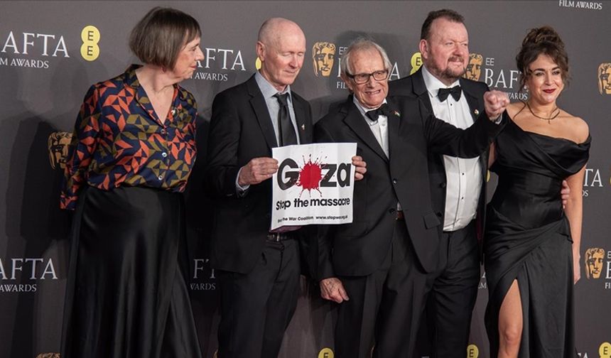 Yönetmen Ken Loach'tan BAFTA ödül töreninde "Gazze: Katliamı Durdurun" mesajı