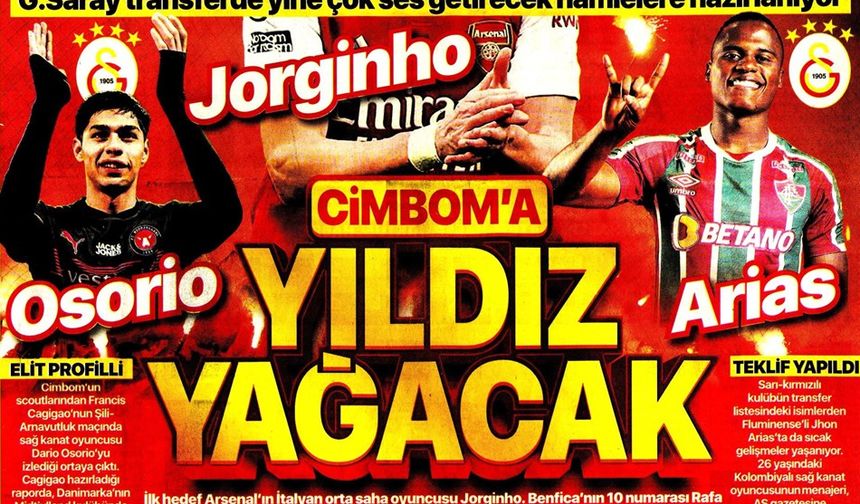 Galatasaray'a transferde yıldız yağacak
