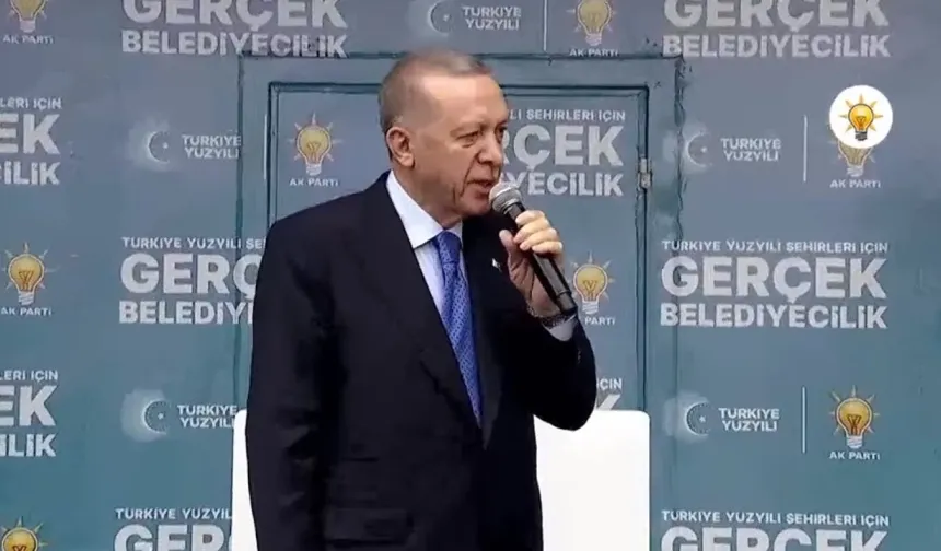 Cumhurbaşkanı Erdoğan 'Atatürk Cumhuriyet Kulesi Açılış Töreni'nde konuşuyor