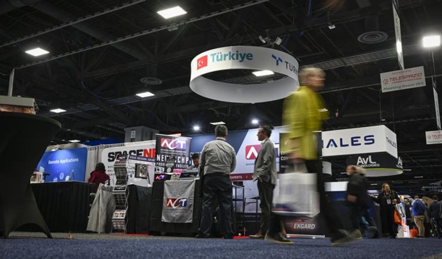 Türk firmaları dünyanın en büyük uydu fuarında ürünlerini sergiledi