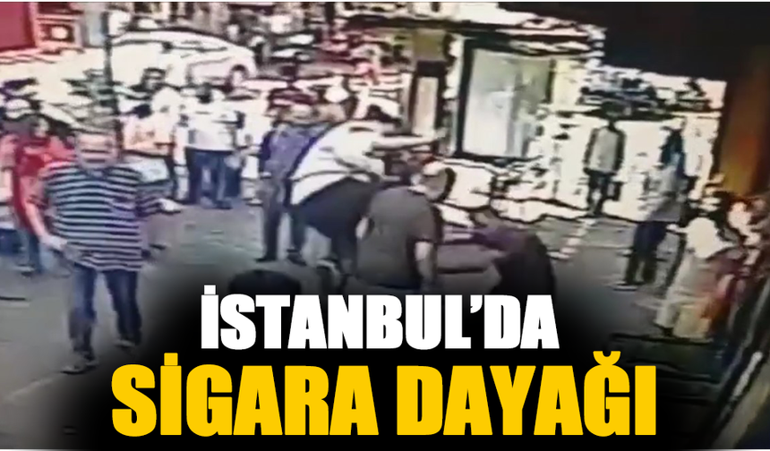 İstanbul'da müşteriye 'sigara içilmez' dayağı atıldı