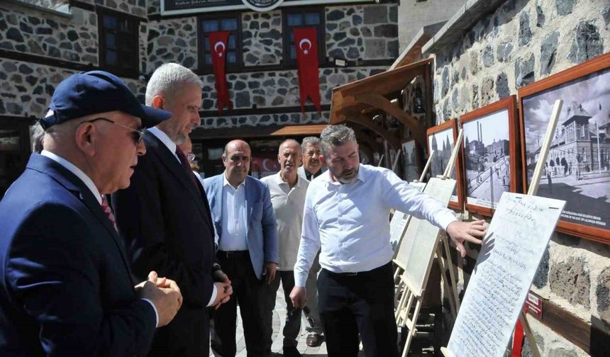 Erzurum Kongresi’nin 105’nci yılında yerel gazete sergisi açıldı