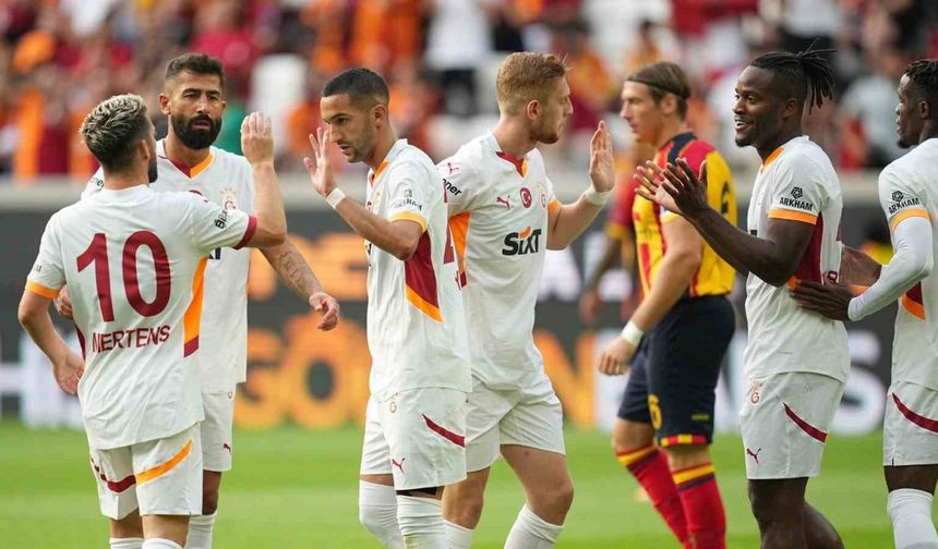 Galatasaray hazırlık maçında Lecce'yi 2-1 mağlup etti