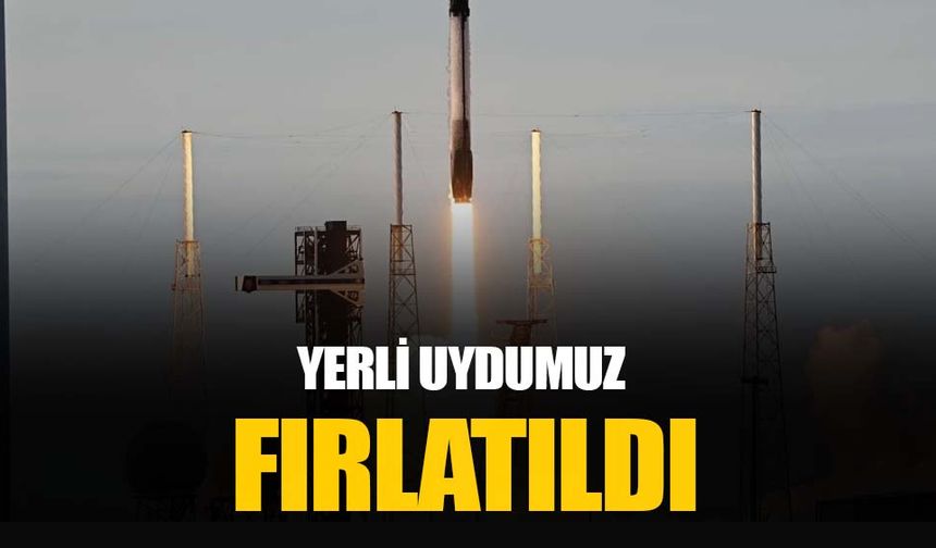 Türkiye'nin ilk yerli ve milli haberleşme uydusu Türksat 6A uzaya fırlatıldı