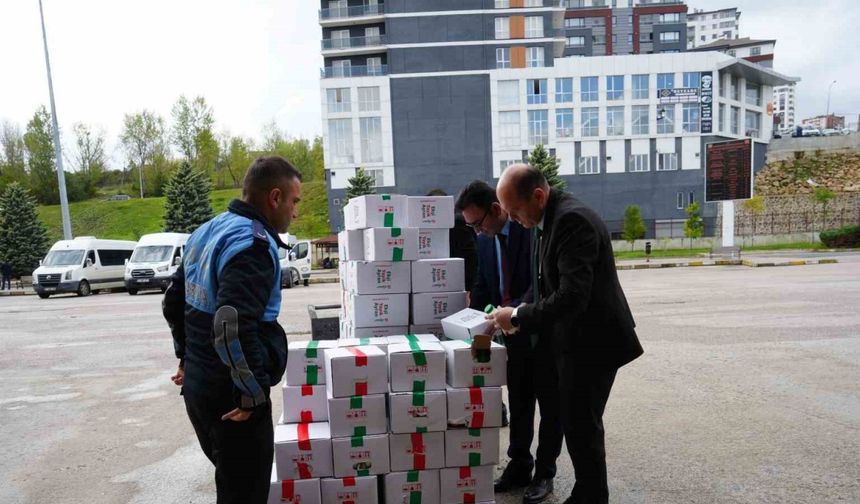 Uygun şartlarda saklanmayan 100 koli ayrana el konuldu