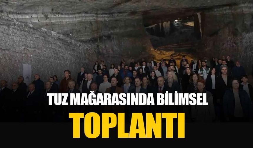 Iğdır'daki Tuz Mağarası’nda "Ağrı Dağı Solunum Zirvesi-2" gerçekleştirildi