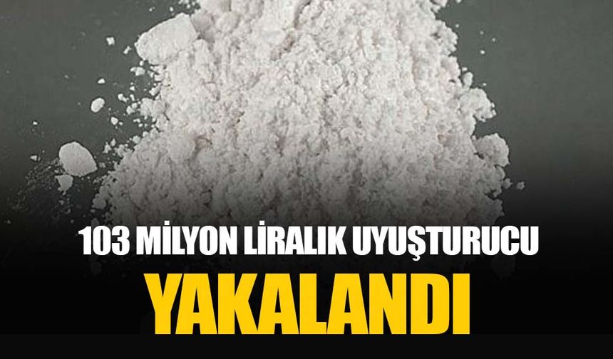 Hamzabeyli Gümrük Kapısı’nda 103 milyon lira değerinde uyuşturucu ele geçirildi