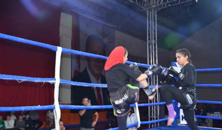 Bulanık’ta ‘Uluslararası Muay Thai Müsabakası’ düzenlendi