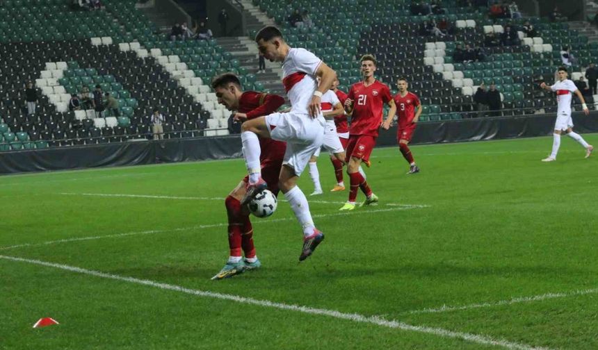 Hazırlık Maçı: Türkiye U21: 1 - Sırbistan U21: 2