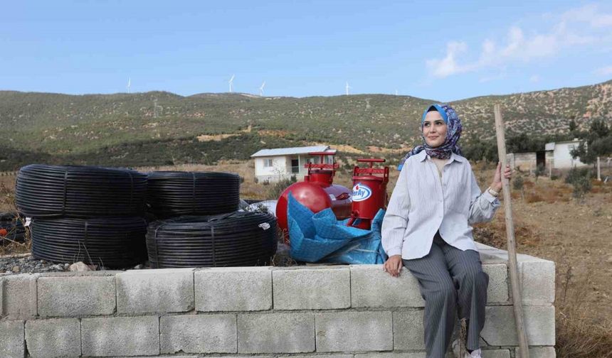 Hem öğrenci hem anne hem de afetzede