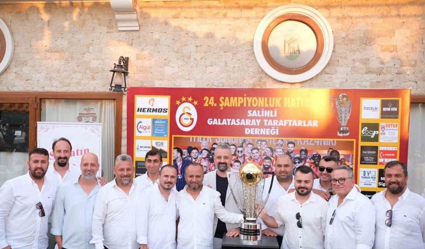 Salihli’deki Galatasaray taraftarlarından örnek davranış