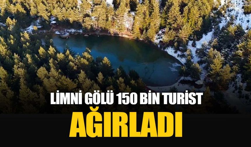 Zigana’nın beyaz cenneti Limni Gölü 150 bin turisti ağırladı