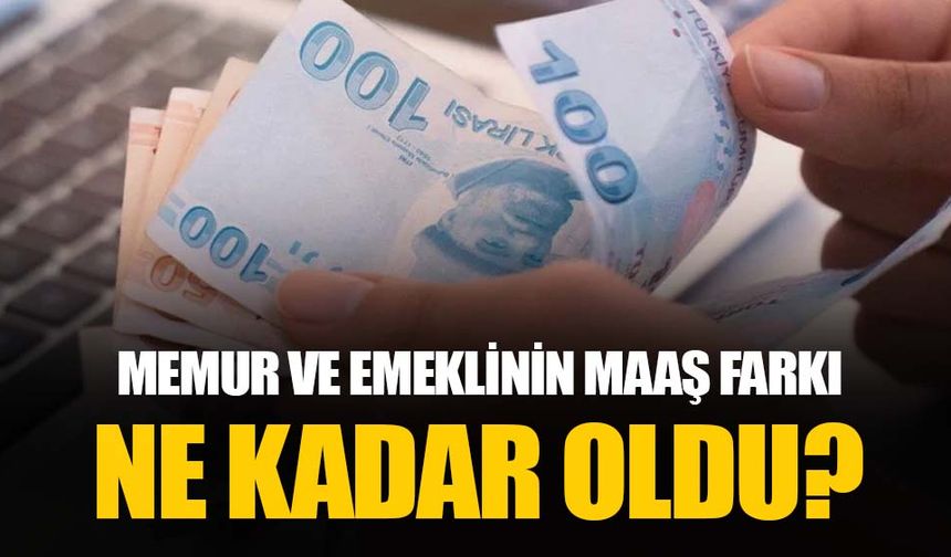 2025 memur ve emekli maaş zammı ne kadar olacak: Enflasyon farkı ne kadar oldu?