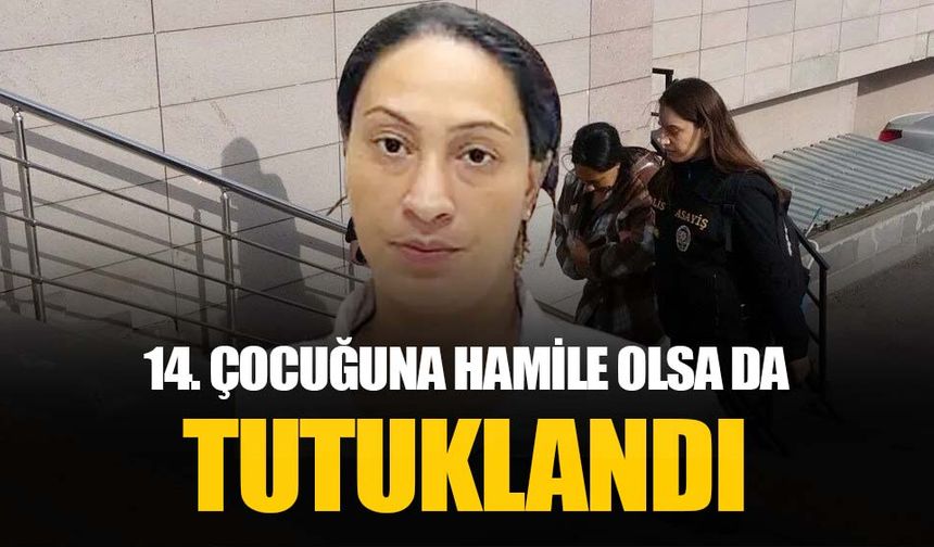 İstanbul’da 14’üncü çocuğuna hamile olan kadın hırsızlıktan tutuklandı