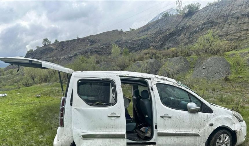 Bitlis’te feci kaza: Kamyonet takla attı 1 ölü 5 yaralı