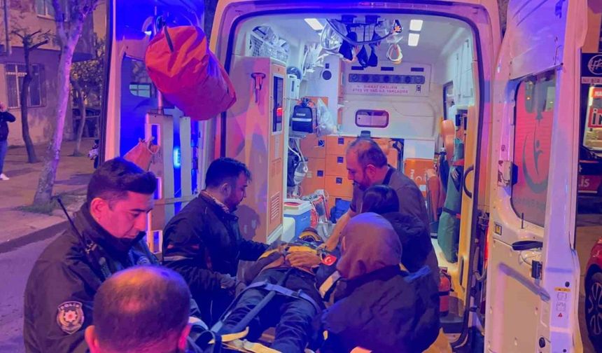 Çorlu’da otomobil ile motosiklet çarpıştı: 1 yaralı