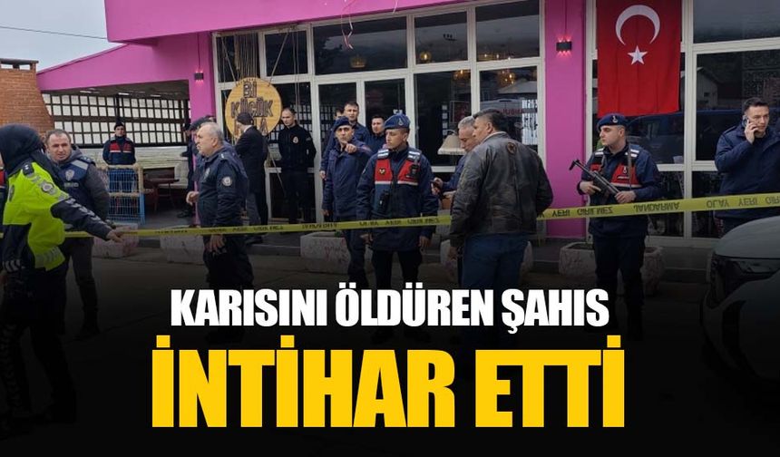 Samsun Alaçam'da boşanma aşamasındaki eşini silahla katleden şahıs yaşamına son verdi