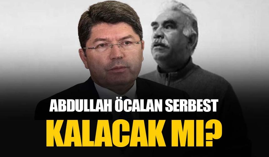 Abdullah Öcalan serbest bırakılacak mı? Bakan Tunç: Böyle bir şey söz konusu değil