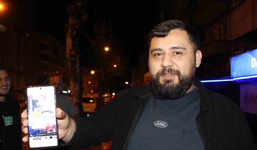 Amasya’da canlı yayında oyun oynarken yıldırım düştü: O anlar kamerada