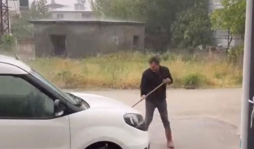 Osmaniye’de şiddetli yağmur hayatı felç etti