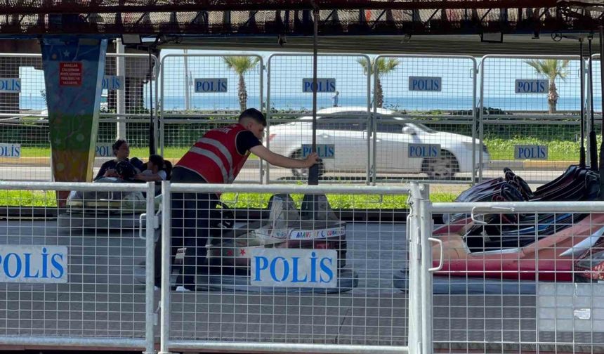 Trabzon'da anne ve kızı Lunapark’ta şoku yaşadılar