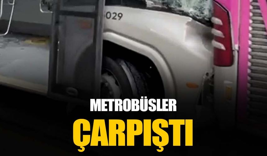 İstanbul'da feci kaza: Beylikdüzü'nde 2 metrobüs çarpıştı ölü ve çok sayıda yaralı var