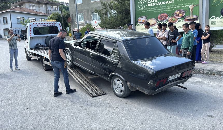 Karabük'te polisin "dur" ihtarına uymayan ehliyetsiz sürücü kovalamacayla yakalandı