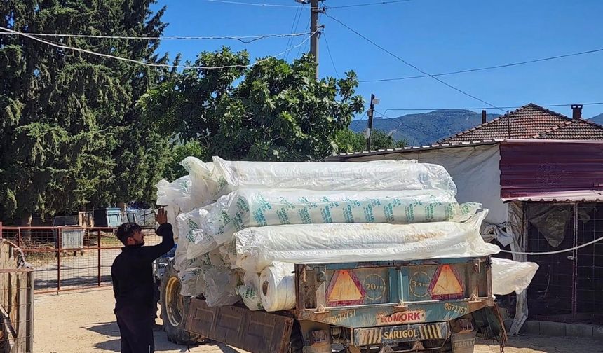 Sarıgöl Ovası’nda örtü seferberliği