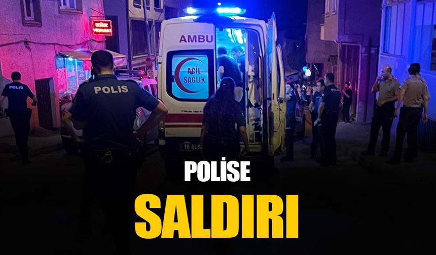 Bursa'da firari hükümlünün yakınları polis memurunu yaraladı