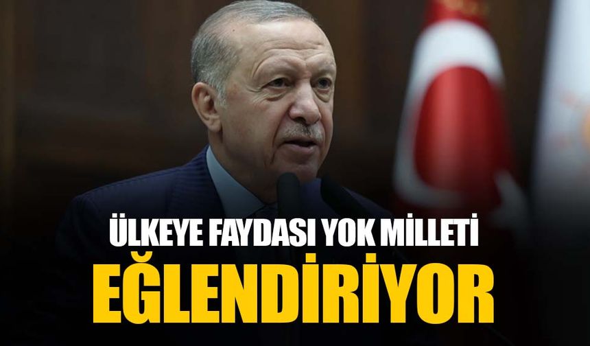 Erdoğan'dan Özgür Özel'e: Meyhane ağzıyla bağırıyor çağırıyor höykürüyor