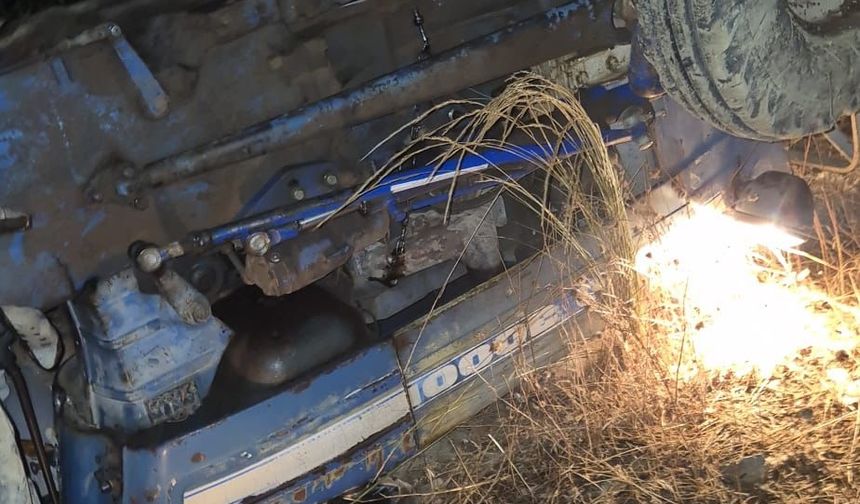 Eski Feke Belediye Başkanı Cuma İş'in kardeşi Şaban İş traktör kazasında öldü