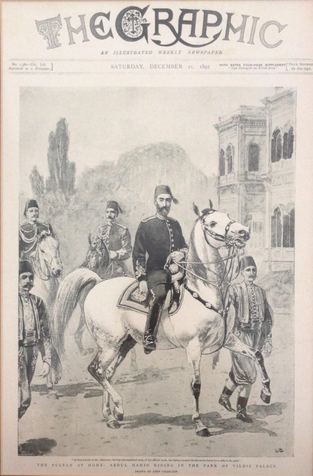 Abdülhamid Han atı Ferhan ile ikbal günlerinde (1)