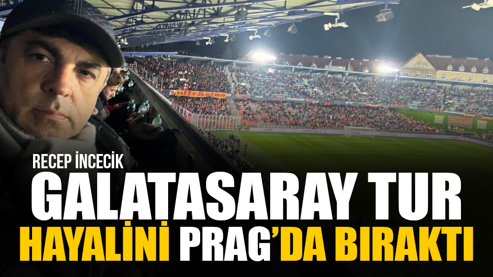 Galatasaray Prag Tur Recep Incecik Kapak