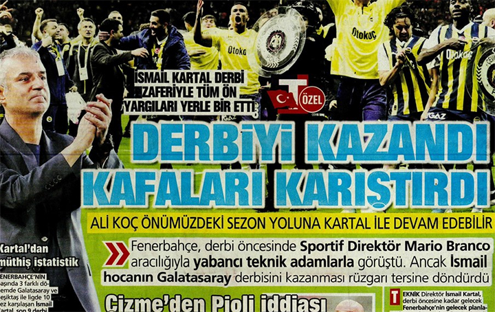 İsmail Kartal Fenerbahçe'de kalabilir