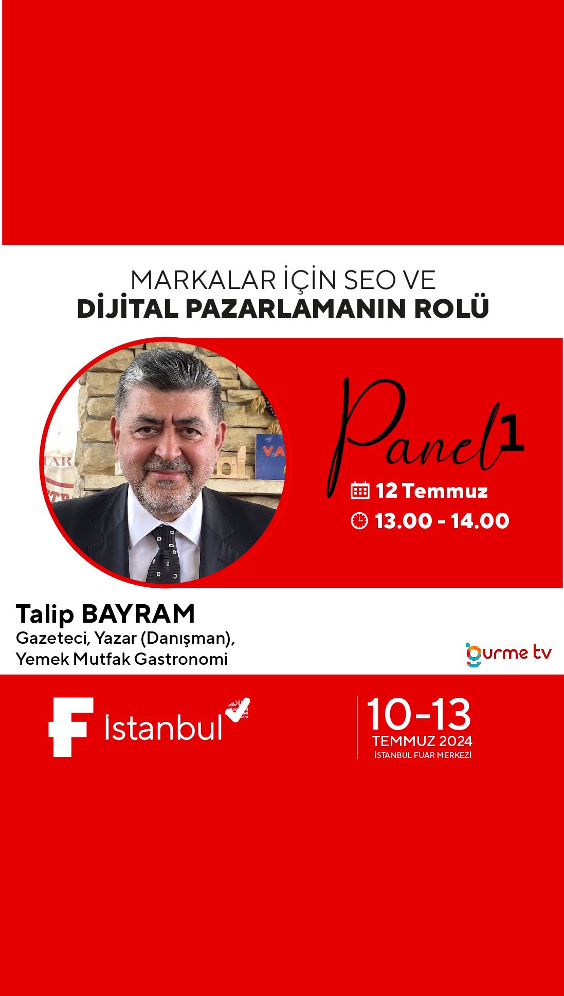 F İstanbul 2024 Fuarı Panel 2