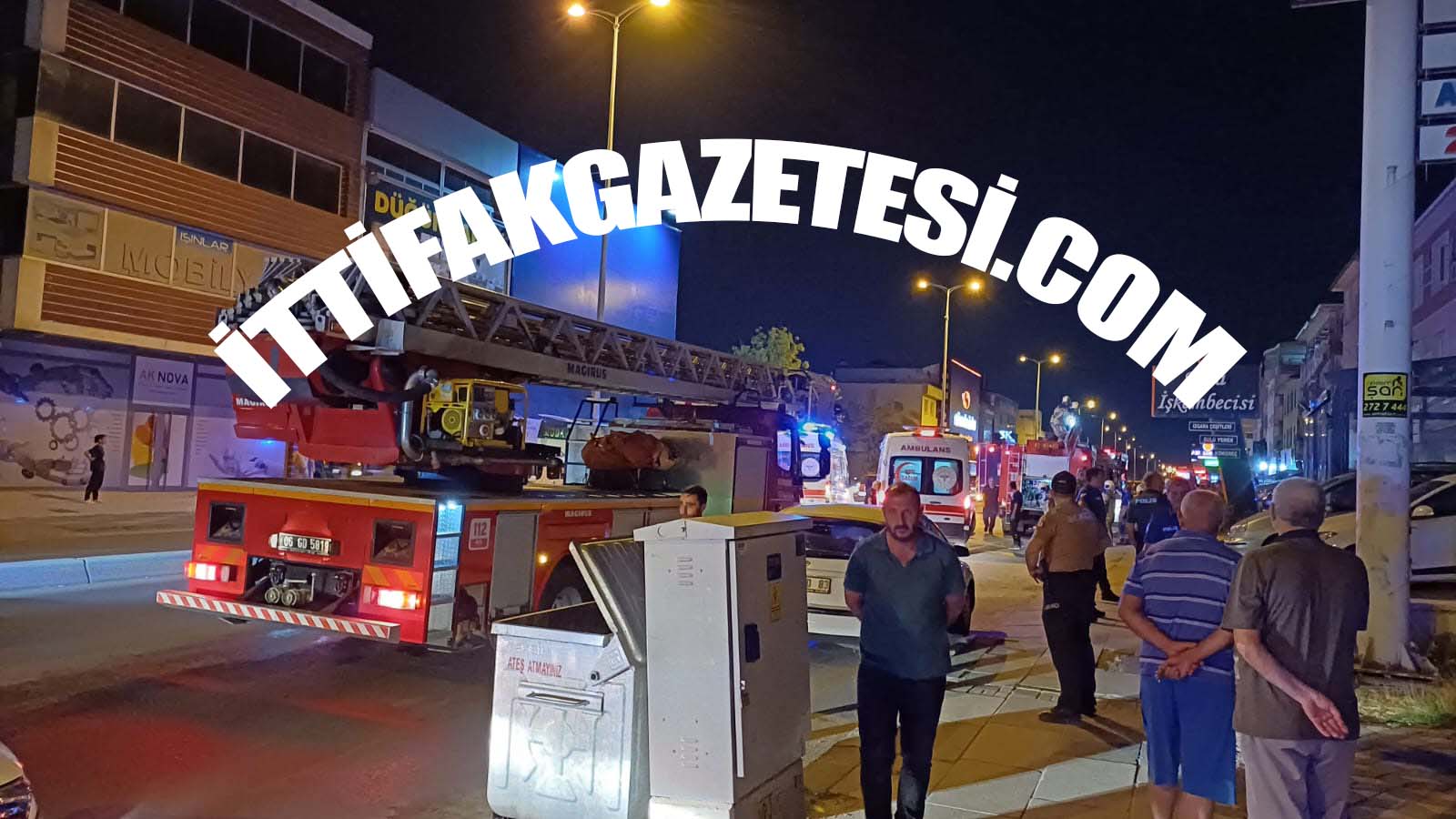 Ankara Etimesgut Gaz Sizintisi 2