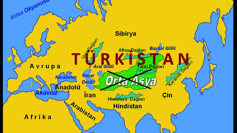 Türkistan Haritası Gerçek Hayat Süleyman Şahin 22 Temmuz 2019